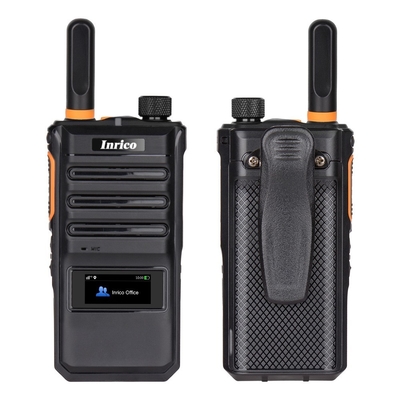 INRICO T620 POC Rádio de longa distância de duas vias Leve 210g POC Rádio de longa distância de duas vias com NC Algoritmo habilitado e fácil de usar 2.8 'Touch Display
