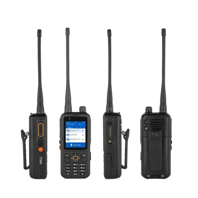 INRICO T368 POC Long Distance Two Way Radio 6000mAh Capacidade da bateria POC Long Range Walkie Talkie com AI Dual Camera 2MP Frente e 13MP Rear Camera