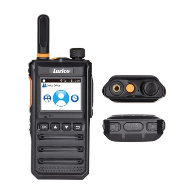 INRICO T640A POC Long Distance Two Way Radio Funções versáteis POC Long Distance Two Way Radio Com Display HD de 2,8' E Design leve