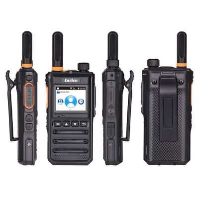 INRICO T640A POC Rádio de longa distância de duas vias 200g POC Rádio de longa distância de duas vias com sistema de posicionamento GPS preciso Tamanho do ecrã de 1,77 polegadas