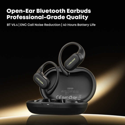 Fones de ouvido de condução óssea Mini TWS Fones de ouvido sem fio verdadeiros semelhantes ao Pro Air Earhook Sport Earphone