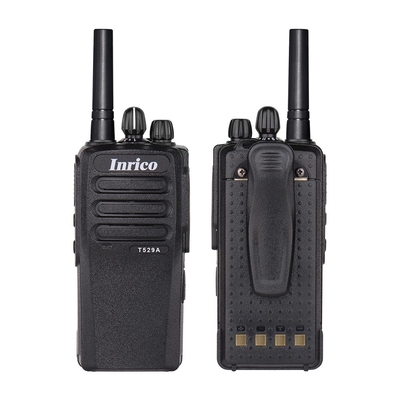 INRICO T529A POC Rádio de longa distância de duas vias 12,5 Horas de trabalho POC Rádio de longa distância de duas vias com CPU Quad Core e slot de cartão Micro SIM