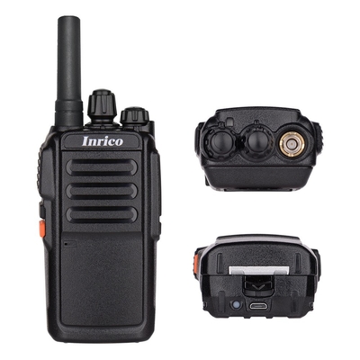 INRICO T526 POC Rádio de longa distância bidirecional TDD B38/B40/B41 E WCDMA B1/B2/B5/B8 Rede de malha compatível Rádio de segurança pública para comunicação sem conexões