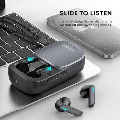 Langsdom Bluetooth Speaker Acessórios para Rádio de Duas vias Acessórios de Moldes Privados para Rádio de Duas vias com duração estimada da bateria de 5-10 horas e capacidade de bateria de 600mAh