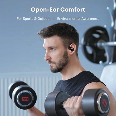 Langsdom True Wireless Bluetooth Fones de Ouvido Acessórios para Rádio de Duas Direções Cancelação de Ruído Ambiental Acessórios ENC para Rádio de Duas Direções com Display Digital e Padrão IPX-5 Impermeável