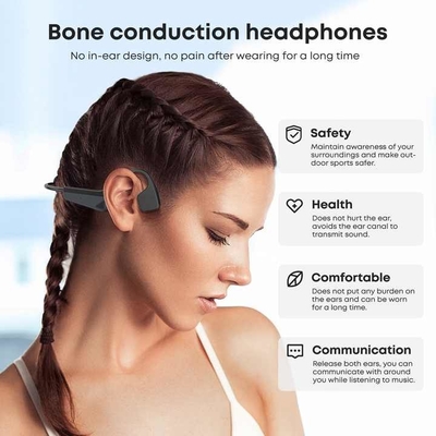 Langsdom Esportes Bluetooth fones de ouvido Acessórios para Rádio de Duas Maneiras Melhorar sua experiência de audição com Bluetooth Fones de ouvido Conduzção óssea