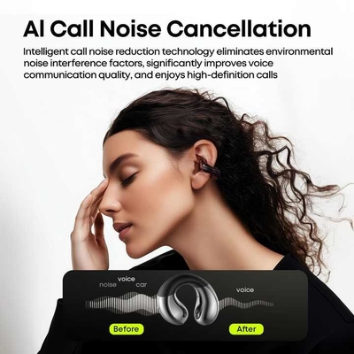 Novos fones de ouvido TWS fones de ouvido cancelamento de ruído condução óssea fones de ouvido Bluetooth sem fio para smartphones