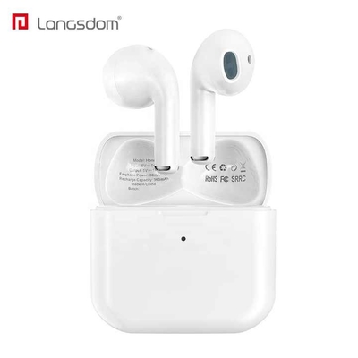 Fones de ouvido e microfone 51-60 Ms Tempo de atraso sem fio Fones de ouvido Bluetooth impermeáveis Fator de forma de fones de ouvido semi-no-ouvido