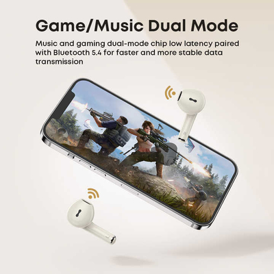 Fones de ouvido e microfone Mould privado Bluetooth fones de ouvido sem fio V5.3 Para fabricantes finais