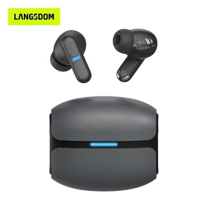 Fones de ouvido e microfone Melhores fones de ouvido Bluetooth 2023 5.3 Bluetooth padrão e cancelamento de ruído ambiental ENC para comunicação