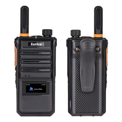 INRICO T620 POC Rádio de longa distância bidirecional Android 7.1 Sistema operacional Multi Direccional Push to Talk Rádio para comunicação multidirecional