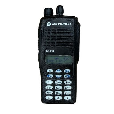 Motorola GP338 UHF VHF Two Way Radio IPX6 Impermeável 5W
