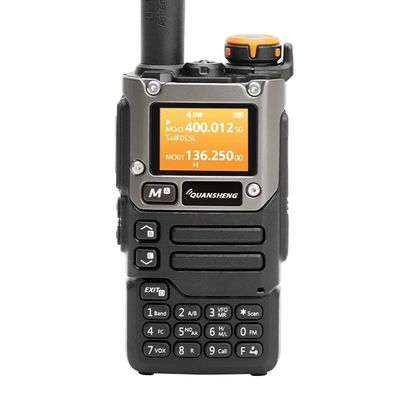 QUANSHENG UV-K6 Digital Walkie Talkie 10km alcance IPX5 à prova d'água
