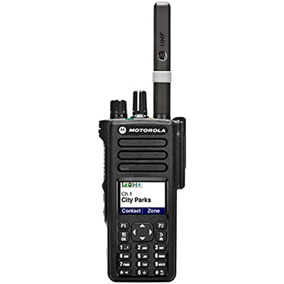 DGP5550e 10W Rádio bidirecional IPX7 Walkie Talkie à prova d'água para caminhoneiros
