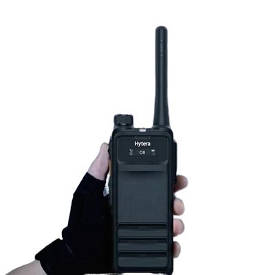 HP700 DMR Walkie Talkie UHF VHF 5W IP68 à prova de poeira à prova d'água