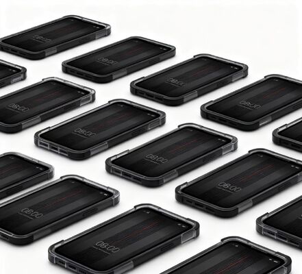 V10 Waterproof 8000mAh Bateria à prova de poeira e à prova de explosão Outdoor Smart Phone Android Smartphone