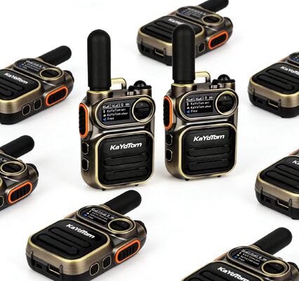 MSTAR M11 Mini 4G LTE Walkie Talkie Smart portátil com alcance de 5000 Km com suporte Zello IPX4 resistente à água Rádio bidirecional