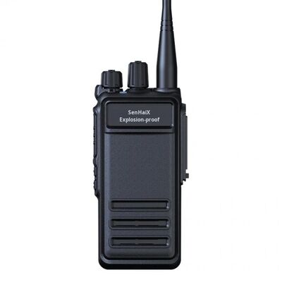 Walkie Talkie Digital Repetidor à Prova de Explosão SHX-680 com Frequência de 430-440MHz, Alcance de Conversação de 0-3KM e Bateria de 2500-3000mAh