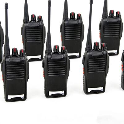 Baofeng 777s Rádio Intercomunicador UHF de Longa Distância à Prova D'água Preto Super Portátil Walkie Talkie Digital Móvel