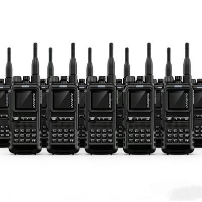 SHX-8650 Outdoor Anti-Slip Dual Band Digital Two Way Radio Walkie Talkie para comunicação confiável