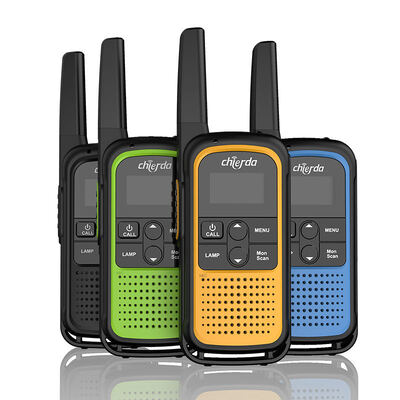 Walkie Talkie Analógico Chierda JV01 IPX6 à Prova D'Água UHF 5W Potência de Saída Ice Free PMR 446 Rádio Bidirecional