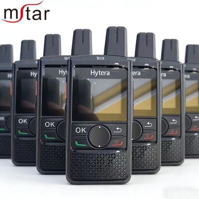 HYTERA Walkie-Talkie de rádio portátil de duas vias com GPS 4G de longo alcance e interfone digital PNC360 PNC360S