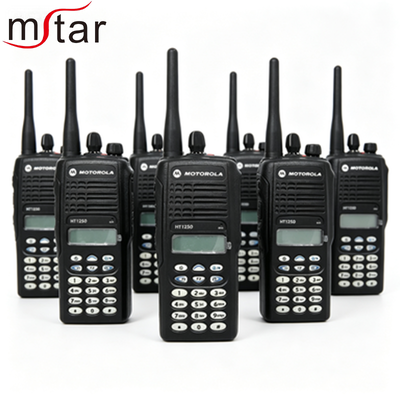 HT1250 200MHz banda baixa VHF UHF longo alcance portátil de duas vias radio walkie talkie