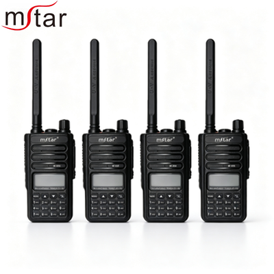 Mstar M-868 Walkie-Talkie portátil UHF 10W para crianças com alcance de 10 km e resistência à água IPX5