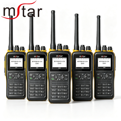 Mstar Walkie Talkie de longo alcance com tela de 1,77 polegadas e rádio bidirecional profissional com proteção IP65