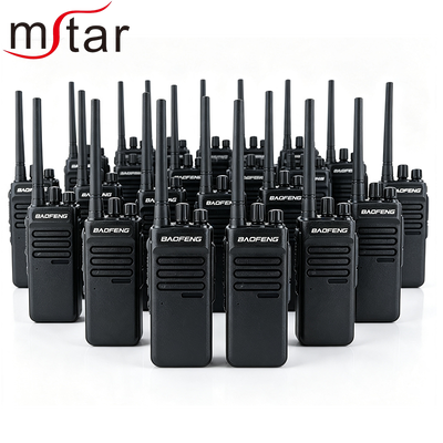 Baofeng P6600 Rádio portátil de saída RF 20W com alcance de 10 km e bateria de 10000mAh para comunicação de longa distância