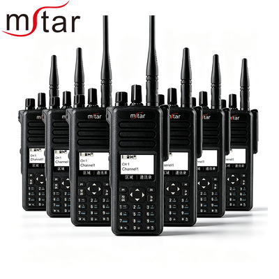 DGP5550 IP67 Bluetooth à prova d'água4.0 Longo alcance 10km Walkie Talkie Digital Profissional Rádio de Duas vias