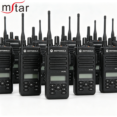 Rádio Portátil Digital Bidirecional Motorola XPR3500e à Prova d'Água IP67 Longa Distância 5km