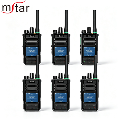 Rádio Portátil Digital DMR Caltta PH660 IPX-8 à Prova d'Água Bidirecional com Potência de Saída de 5W e Bateria de 3000-3500mAh