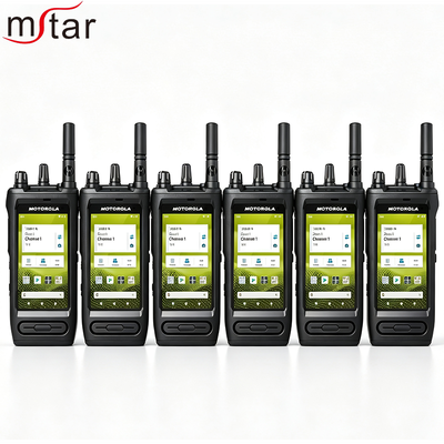 Rádio Walkie-talkie Portátil de Longo Alcance Bidirecional com VHF DMR GPS para Comunicação Confiável