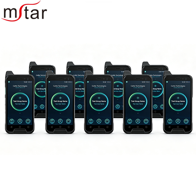 Caltta E720 PoC Smart Radio 4G LTE Android 11 Walkie Talkie com GPS Dual SIM para Segurança de Construção